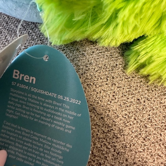 Nwt  7" Bren  Bigfoot Squishmallows - Picture 5 of 5